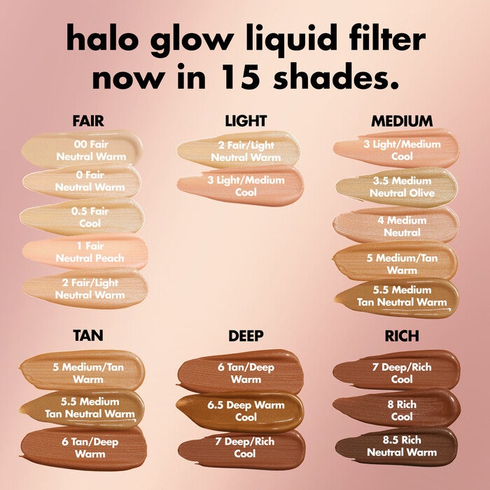 Halo Glow Liquid Filter, 3.5 Medium Neutral Olive